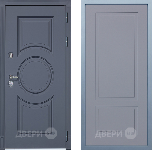 Входная металлическая Дверь Дива МХ-30 STR Н-7 Силк Маус в Апрелевке
