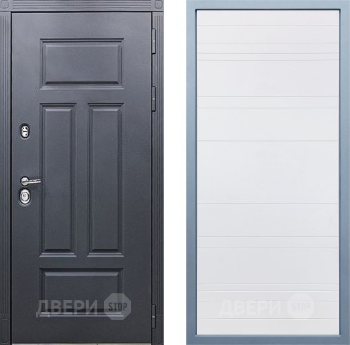 Входная металлическая Дверь Дива МХ-29 STR Д-5 Белый в Апрелевке