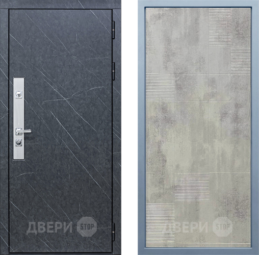 Входная металлическая Дверь Дива МХ-26 STR Д-4 Бетон темный в Апрелевке