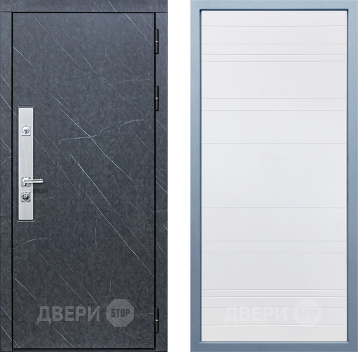 Входная металлическая Дверь Дива МХ-26 STR Д-5 Белый в Апрелевке
