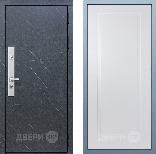 Входная металлическая Дверь Дива МХ-26 STR Н-10 Белый в Апрелевке