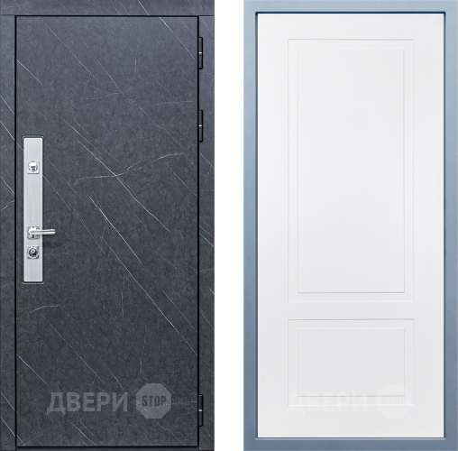 Входная металлическая Дверь Дива МХ-26 STR Н-7 Белый в Апрелевке