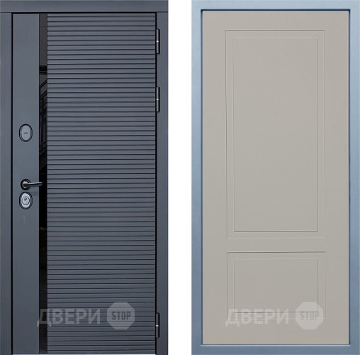 Входная металлическая Дверь Дива МХ-45 STR Н-7 Шампань в Апрелевке