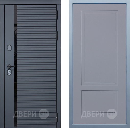 Входная металлическая Дверь Дива МХ-45 STR Н-7 Силк Маус в Апрелевке