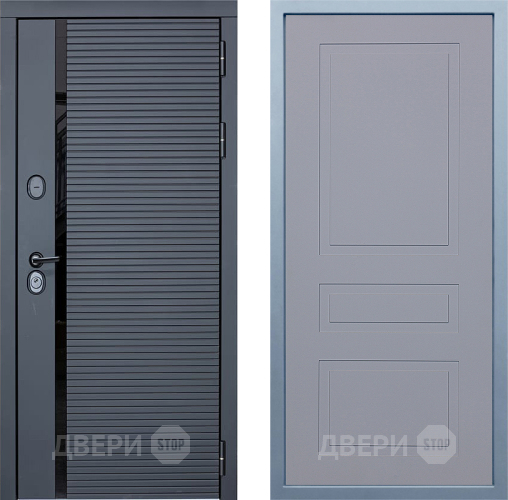 Входная металлическая Дверь Дива МХ-45 STR Н-13 Силк Маус в Апрелевке