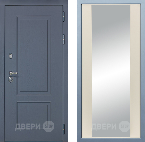 Входная металлическая Дверь Дива МХ-38 STR Д-15 Зеркало Шампань в Апрелевке