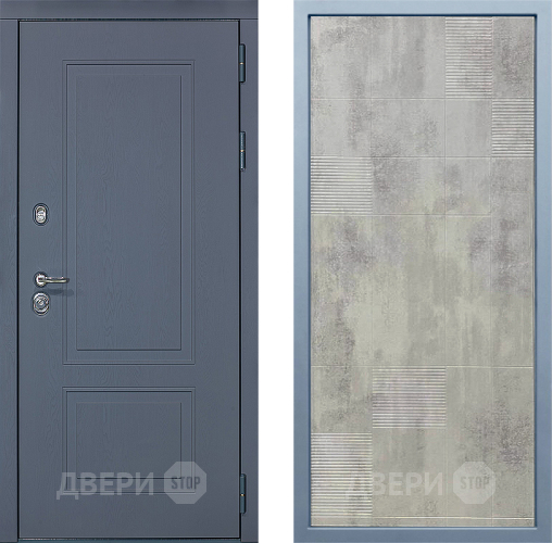 Входная металлическая Дверь Дива МХ-38 STR Д-4 Бетон темный в Апрелевке