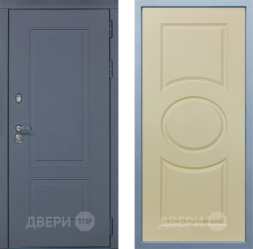 Входная металлическая Дверь Дива МХ-38 STR Д-8 Шампань в Апрелевке