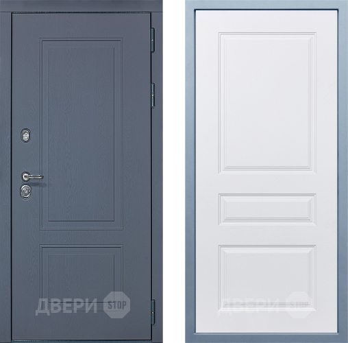 Входная металлическая Дверь Дива МХ-38 STR Д-13 Белый в Апрелевке