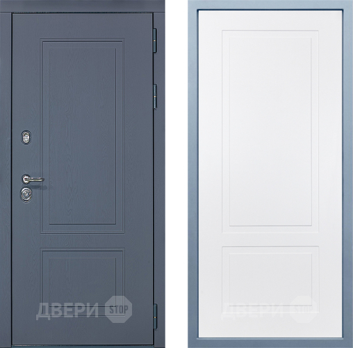 Входная металлическая Дверь Дива МХ-38 STR Н-7 Белый в Апрелевке
