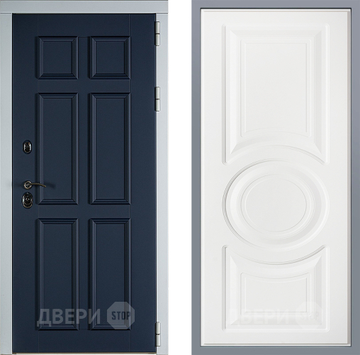 Дверь Заводские двери Стокгольм Неаполь Лофт белый в Апрелевке