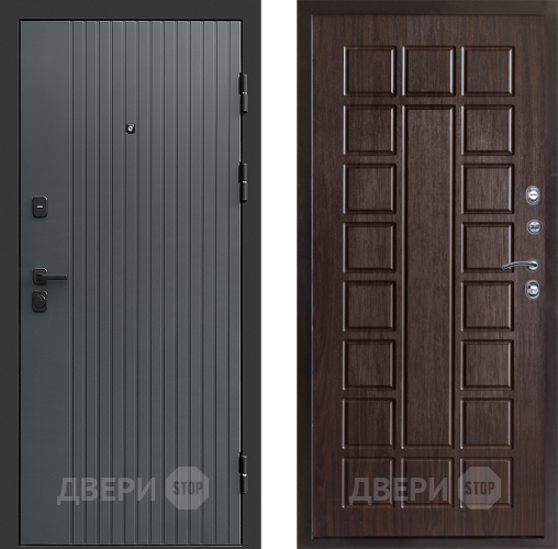 Входная металлическая Дверь Престиж Tvist Grey Престиж Венге в Апрелевке