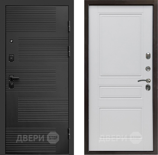 Входная металлическая Дверь Престиж Favorit Классика Белый матовый в Апрелевке