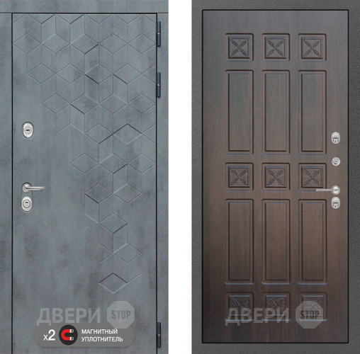 Входная металлическая Дверь Лабиринт (LABIRINT) Бетон 16 VINORIT Алмон 28 в Апрелевке