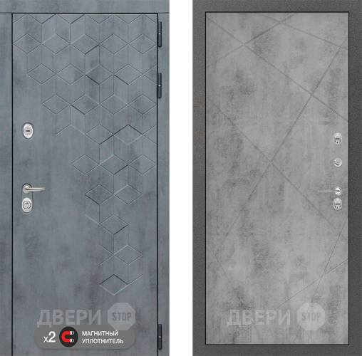 Входная металлическая Дверь Лабиринт (LABIRINT) Бетон 24 Бетон светлый в Апрелевке