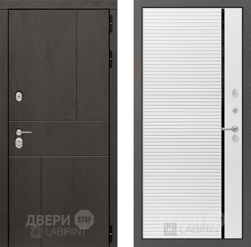 Дверь Лабиринт (LABIRINT) Urban 22 Белый софт в Апрелевке