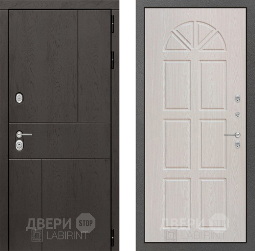 Входная металлическая Дверь Лабиринт (LABIRINT) Urban 15 VINORIT Алмон 25 в Апрелевке