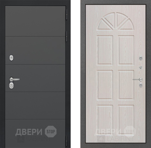 Входная металлическая Дверь Лабиринт (LABIRINT) Art 15 VINORIT Алмон 25 в Апрелевке