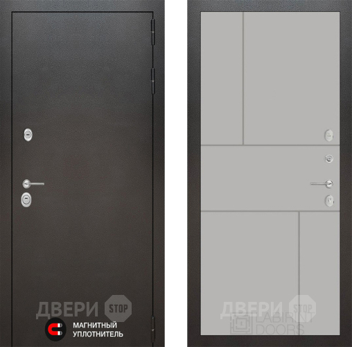 Входная металлическая Дверь Лабиринт (LABIRINT) Silver 21 Грей софт в Апрелевке