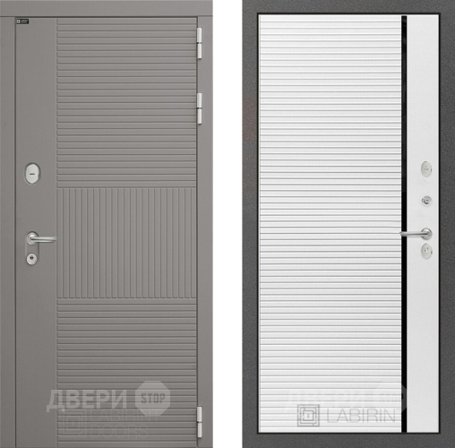 Дверь Лабиринт (LABIRINT) Формо 22 Белый софт в Апрелевке