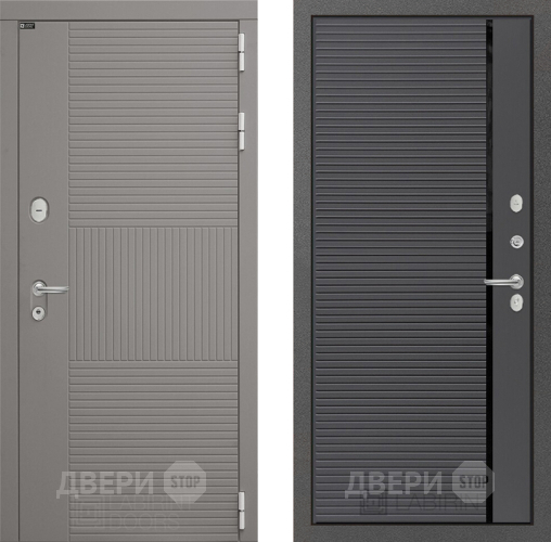 Входная металлическая Дверь Лабиринт (LABIRINT) Формо 22 Графит софт в Апрелевке