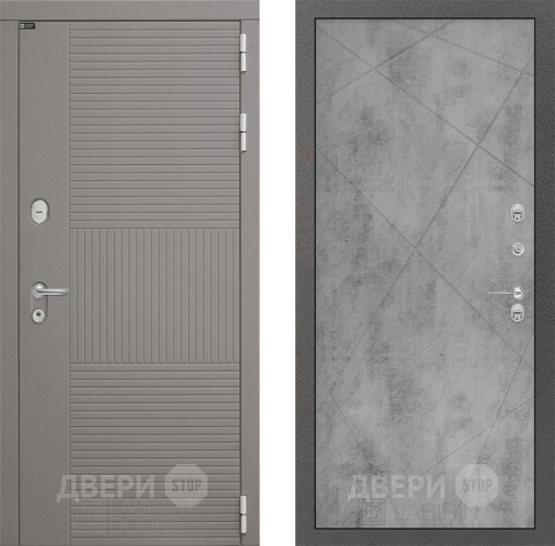 Входная металлическая Дверь Лабиринт (LABIRINT) Формо 24 Бетон светлый в Апрелевке