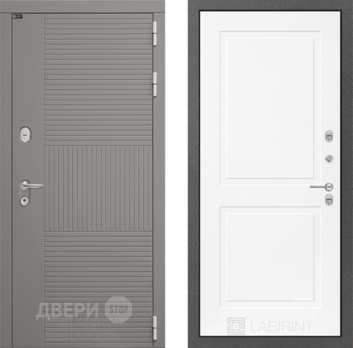 Дверь Лабиринт (LABIRINT) Формо 11 Белый софт в Апрелевке