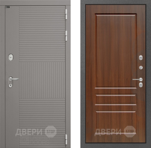 Входная металлическая Дверь Лабиринт (LABIRINT) Формо 03 Орех бренди в Апрелевке