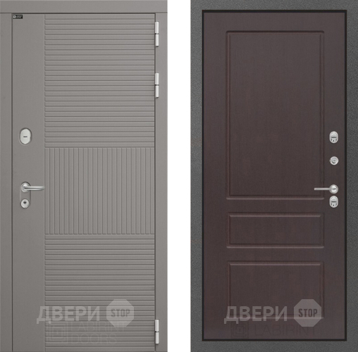 Входная металлическая Дверь Лабиринт (LABIRINT) Формо 03 Орех премиум в Апрелевке