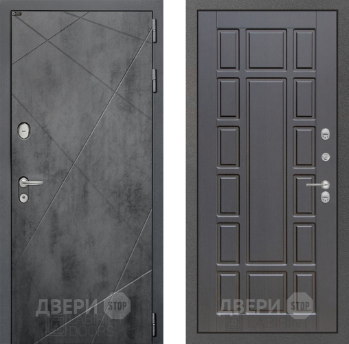 Входная металлическая Дверь Лабиринт (LABIRINT) Лофт 12 Венге в Апрелевке