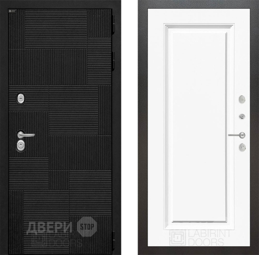 Дверь Лабиринт (LABIRINT) Pazl 27 Белый (RAL-9003) в Апрелевке