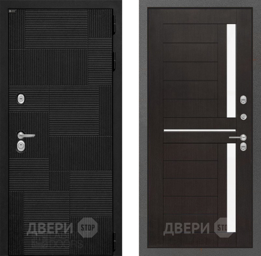 Входная металлическая Дверь Лабиринт (LABIRINT) Pazl 02 Венге в Апрелевке