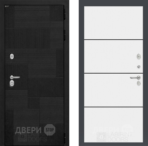 Дверь Лабиринт (LABIRINT) Pazl 25 Белый софт в Апрелевке