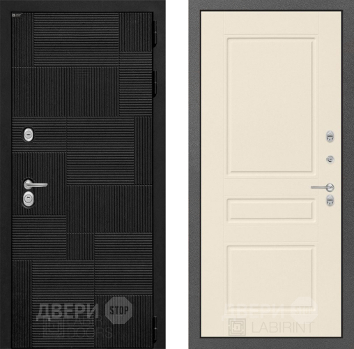 Дверь Лабиринт (LABIRINT) Pazl 03 Крем софт в Апрелевке