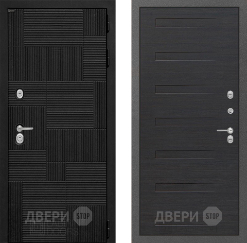 Входная металлическая Дверь Лабиринт (LABIRINT) Pazl 14 Эковенге поперечный в Апрелевке