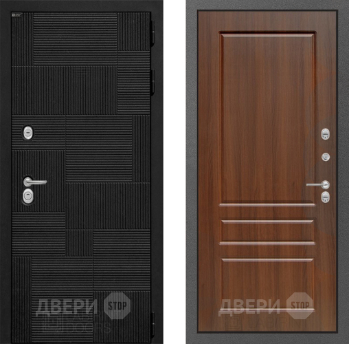 Входная металлическая Дверь Лабиринт (LABIRINT) Pazl 03 Орех бренди в Апрелевке