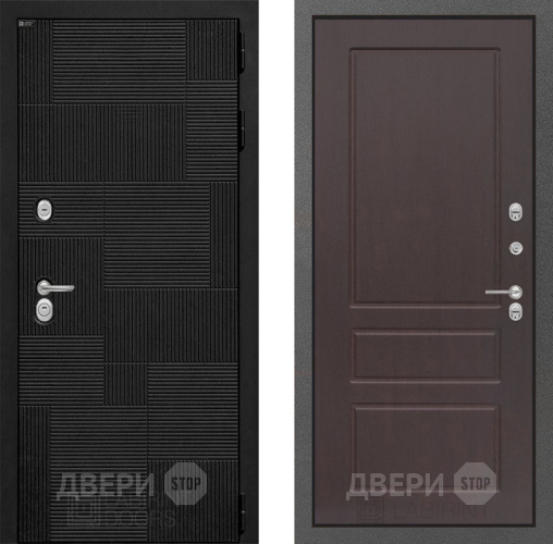 Входная металлическая Дверь Лабиринт (LABIRINT) Pazl 03 Орех премиум в Апрелевке