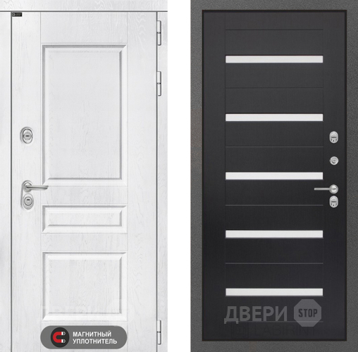 Входная металлическая Дверь Лабиринт (LABIRINT) Versal 01 Венге в Апрелевке