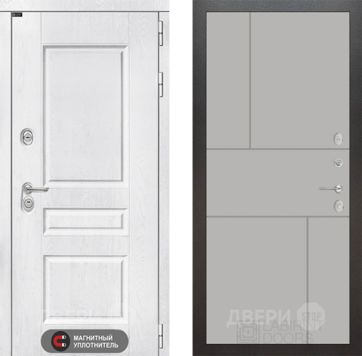 Дверь Лабиринт (LABIRINT) Versal 21 Грей софт в Апрелевке