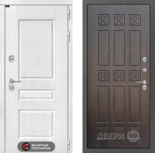 Входная металлическая Дверь Лабиринт (LABIRINT) Versal 16 VINORIT Алмон 28 в Апрелевке