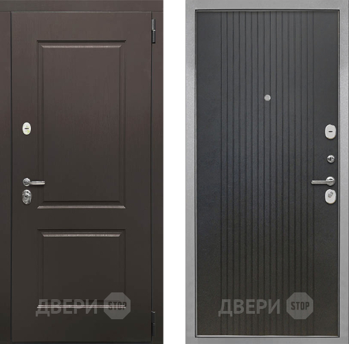 Входная металлическая Дверь Интекрон (INTECRON) Кампо ФЛ-295 Лофт черный в Апрелевке