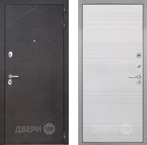 Входная металлическая Дверь Интекрон (INTECRON) Сенатор Лучи ФЛ-316 Белый ясень в Апрелевке