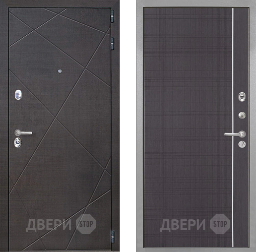 Входная металлическая Дверь Интекрон (INTECRON) Сенатор Лучи В-07 с молдингом Венге в Апрелевке
