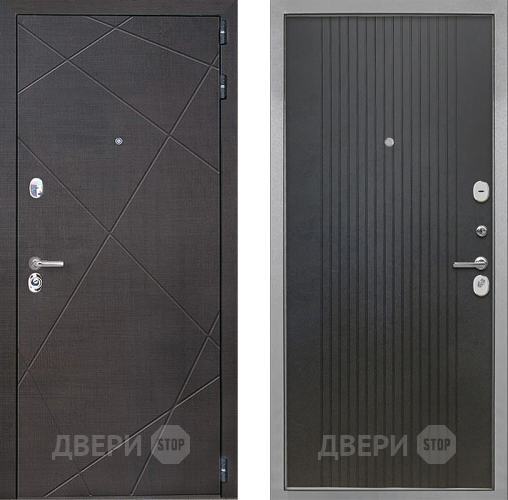 Входная металлическая Дверь Интекрон (INTECRON) Сенатор Лучи ФЛ-295 Лофт черный в Апрелевке