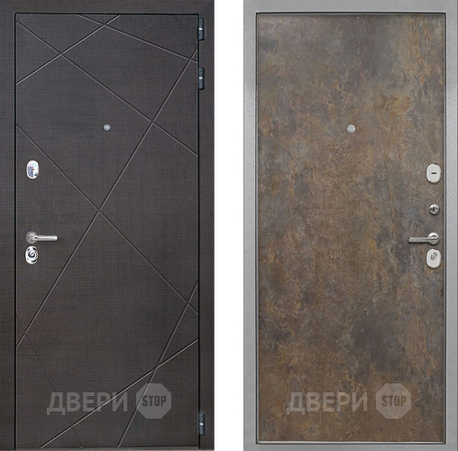 Входная металлическая Дверь Интекрон (INTECRON) Сенатор Лучи Гладкая Гранж в Апрелевке