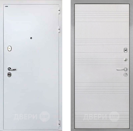 Входная металлическая Дверь Интекрон (INTECRON) Колизей White ФЛ-316 Белый ясень в Апрелевке