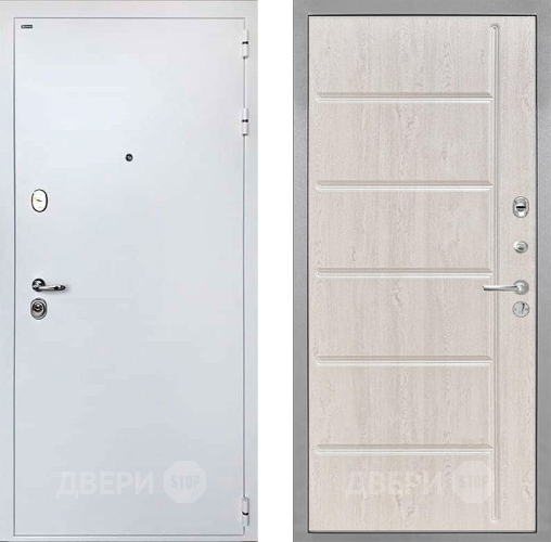 Входная металлическая Дверь Интекрон (INTECRON) Колизей White ФЛ-102 Сосна белая в Апрелевке