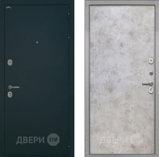Входная металлическая Дверь Интекрон (INTECRON) Греция Гладкая Мрамор светлый в Апрелевке