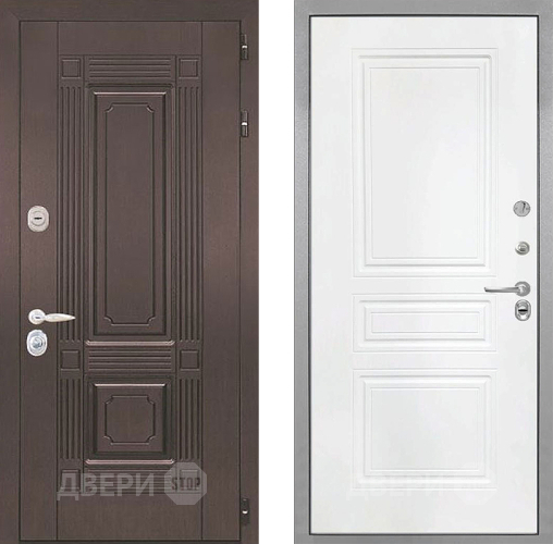 Входная металлическая Дверь Интекрон (INTECRON) Италия ФЛ-243 Белый матовый в Апрелевке