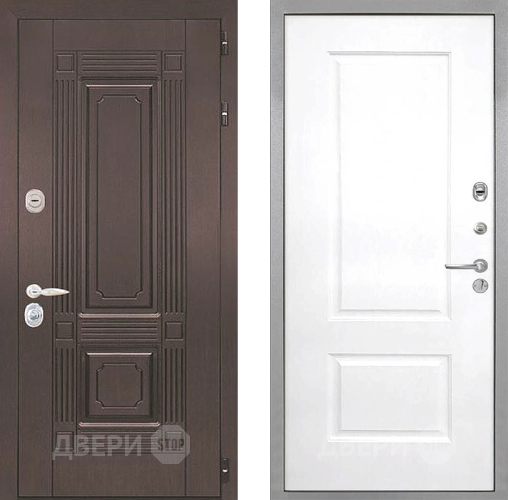 Входная металлическая Дверь Интекрон (INTECRON) Италия Альба Роял Вуд белый в Апрелевке